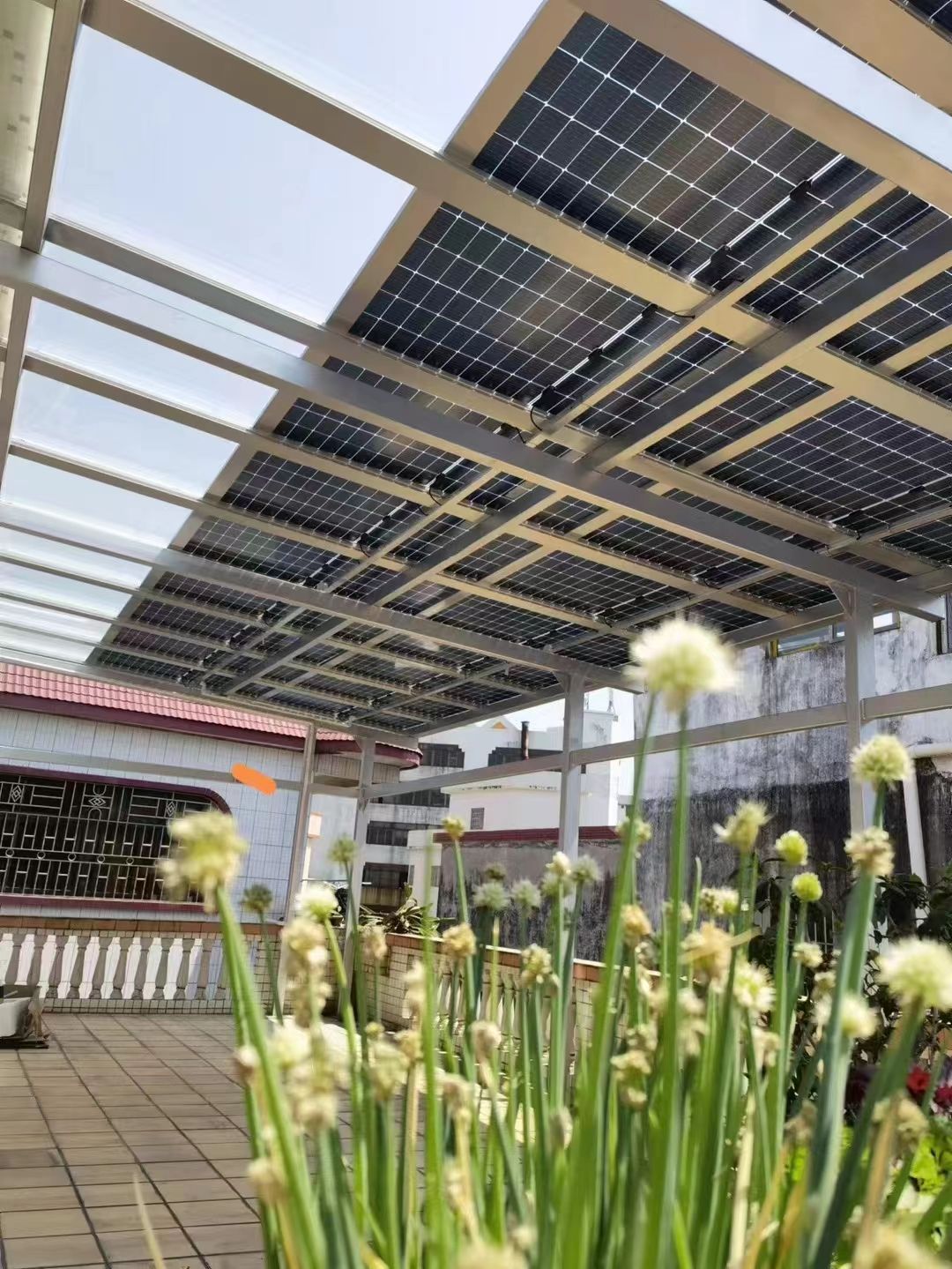马鞍山别墅家用屋顶太阳能发电系统安装